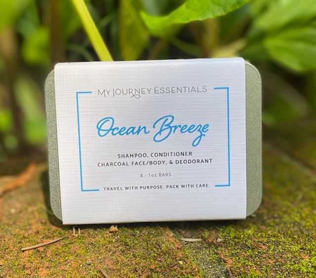 All-You-Need-Essential Beauty Kit-Your Ultimate Travel Companian *Ocean Breeze* Scented with essential oils