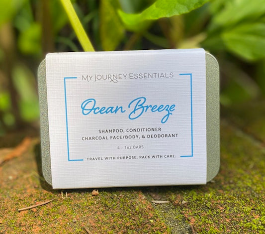 All-You-Need-Essential Beauty Kit-Your Ultimate Travel Companian *Ocean Breeze* Scented with essential oils