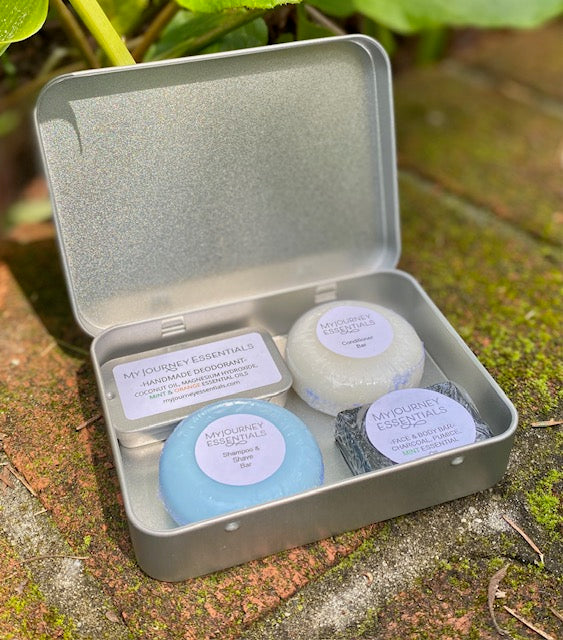 All-You-Need-Essential Beauty Kit-Your Ultimate Travel Companian *Ocean Breeze* Scented with essential oils
