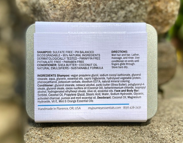 All-You-Need-Essential Beauty Kit-Your Ultimate Travel Companian *Whispering Woods* Scented with essential oils